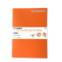 Скетчбук "Marker&Graphic line" 180г/м2, 17х25см, 16л мягкая обложка, цвет тыквенный